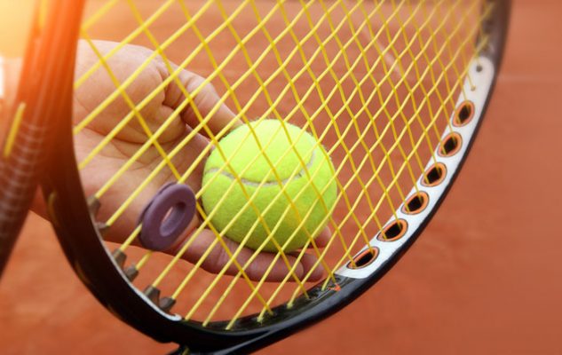 Red target cute tennis racket shock absorber racquet vibration dampeners j$PTla 