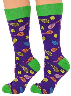 tennis novelty socks
