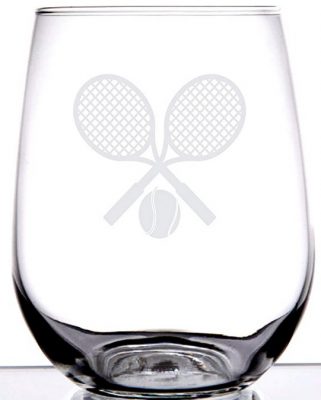 tennis wine glass