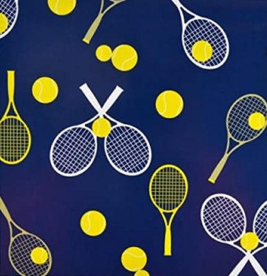 tennis wrapping paper