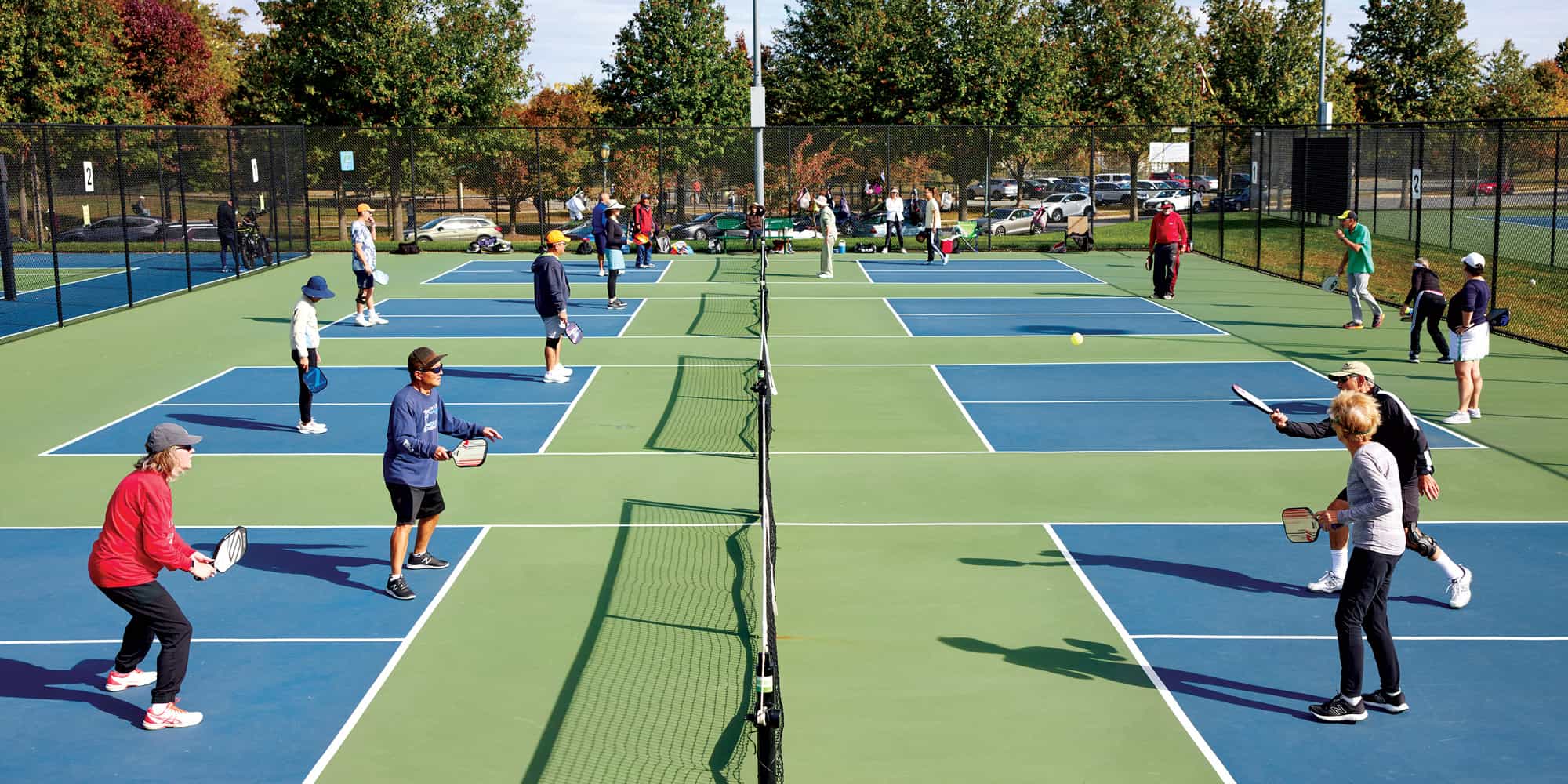 Difference between tennis and pickleball