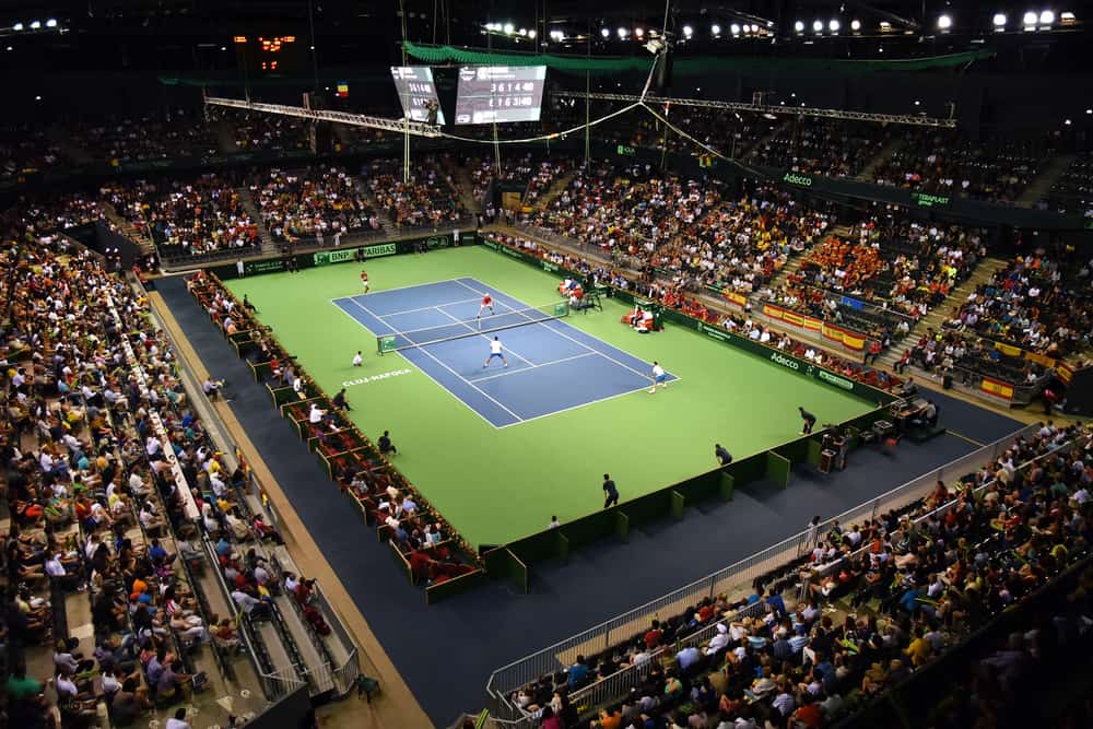 What are the major tournaments in tennis